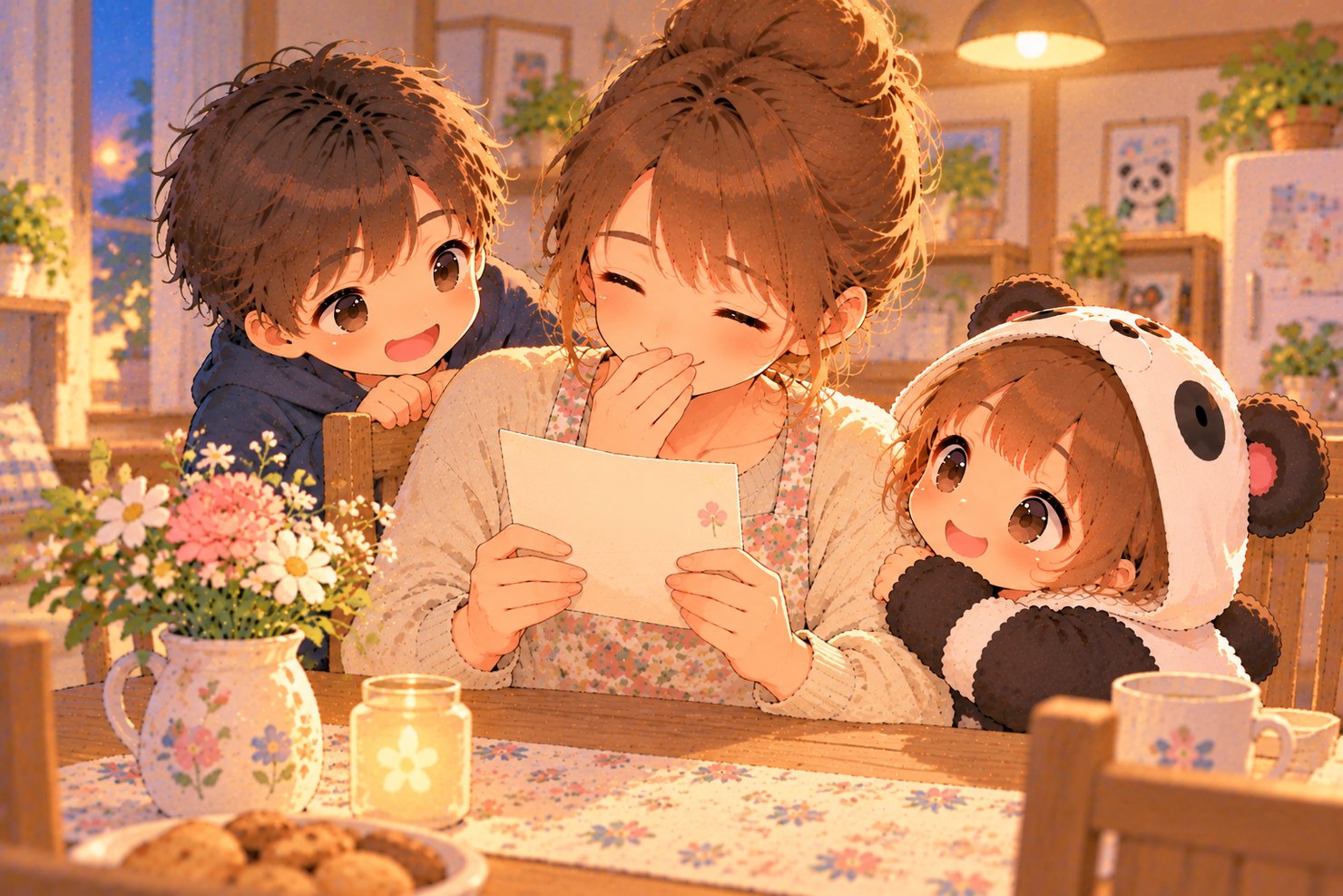 第23話「お母さんに、なにかしたい」のイラスト